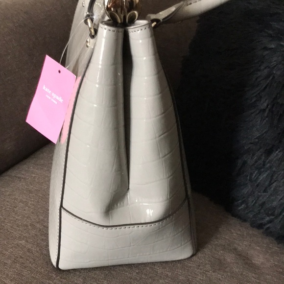 Kate Spade Grey KNIGHTSBRIDGE Large Shoulderbag NWT - Picture 9 of 16